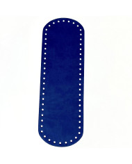 FONDO OVALE PER BORSA CM 31 X 10 BLU