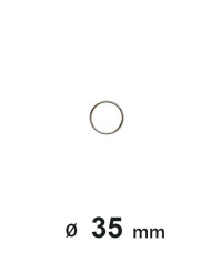 ANELLI METALLO DIAM. CM  3,5  (1 PZ)