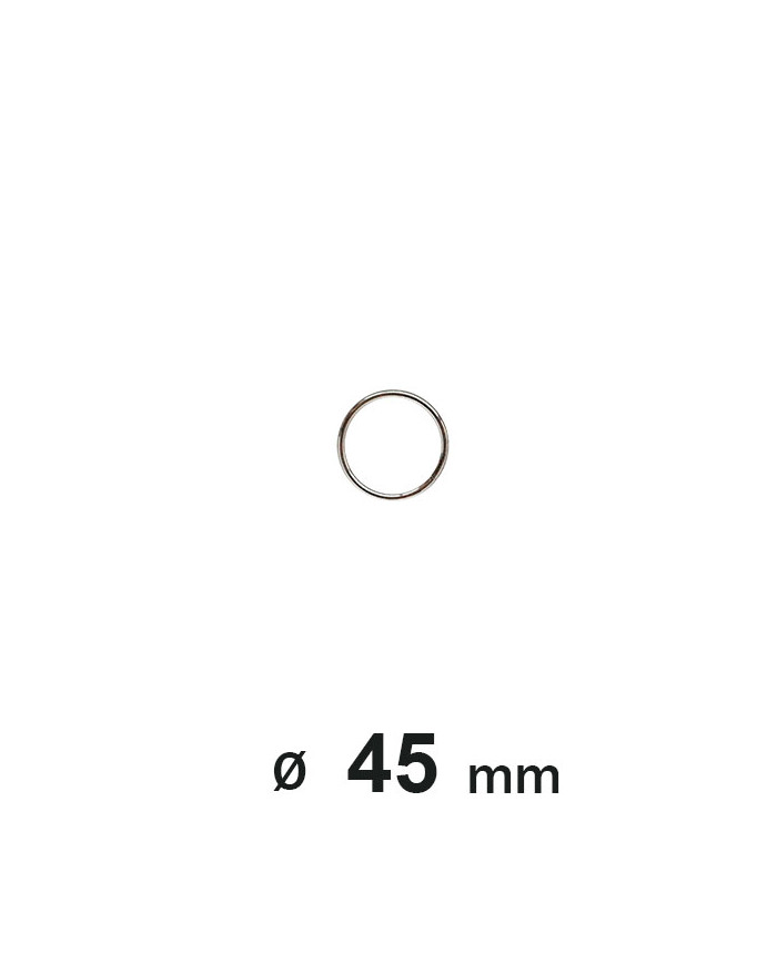ANELLI METALLO DIAM. CM  4,5  (1 PZ)