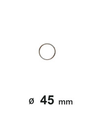 ANELLI METALLO DIAM. CM  4,5  (1 PZ)