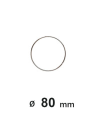 ANELLI METALLO DIAM. CM  8,0 (1 PZ)