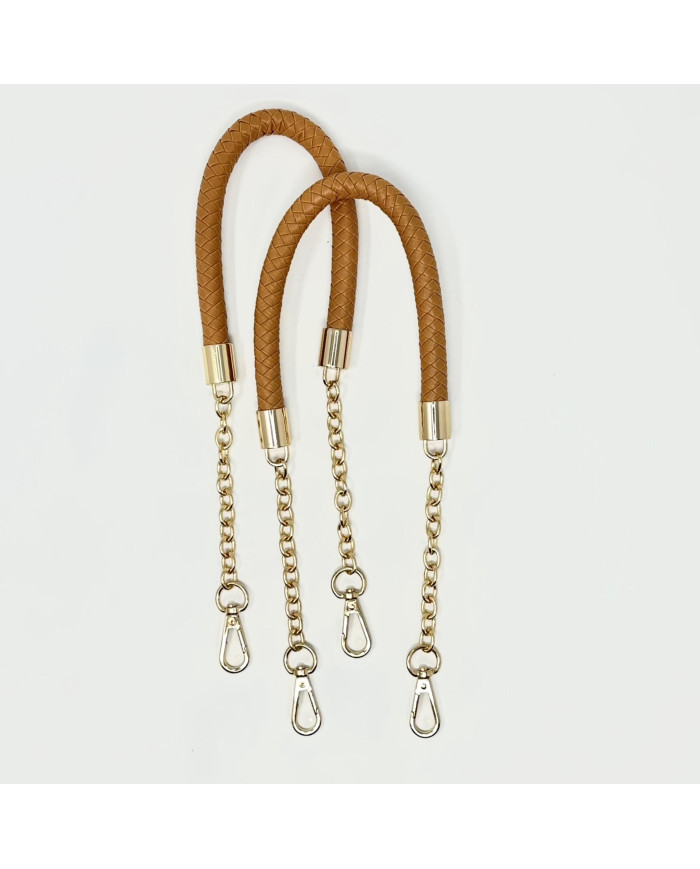 MANICI BORSA MA133 CON CATENA E MOSCHETTONI GOLD