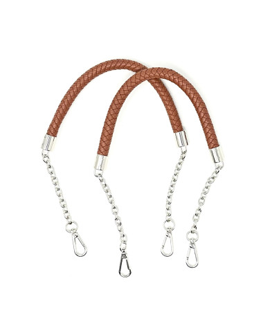 MANICI BORSA MA133 CON CATENA E MOSCHETTONI SILVER