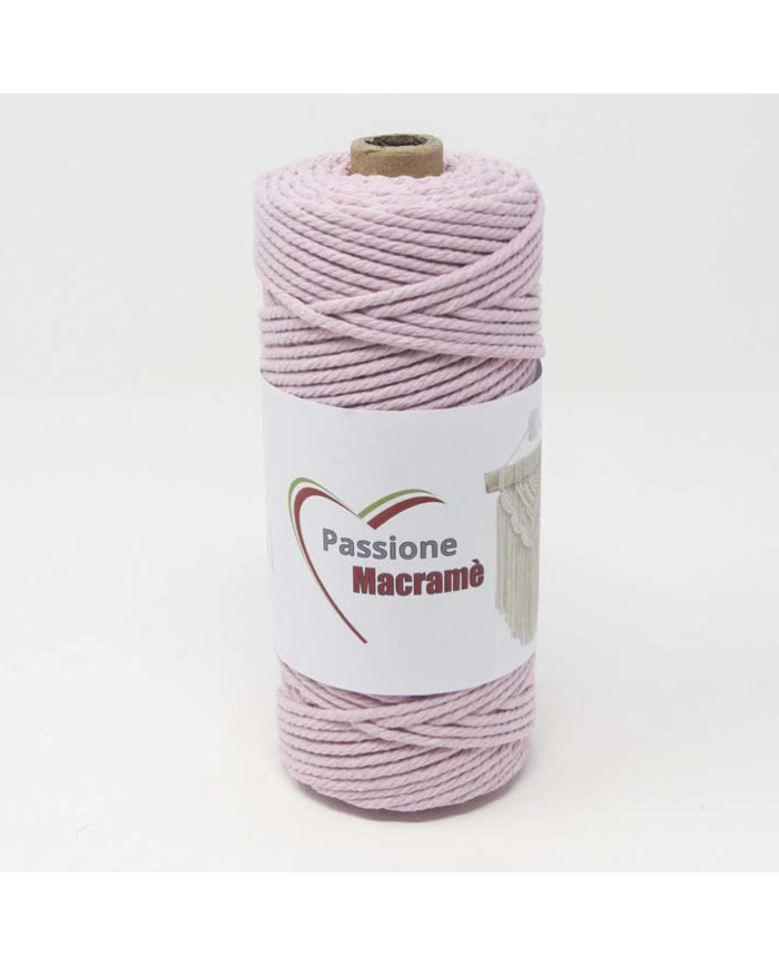 CORDINO MACRAMÈ MM 3 COL 11 ROSA INTENSO