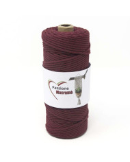 CORDINO MACRAMÈ MM 3 COL 15 BORDEAUX