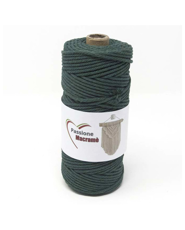 CORDINO MACRAMÈ MM 3 COL 16 VERDONE