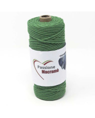 CORDINO MACRAMÈ MM 3 COL 21 VERDE