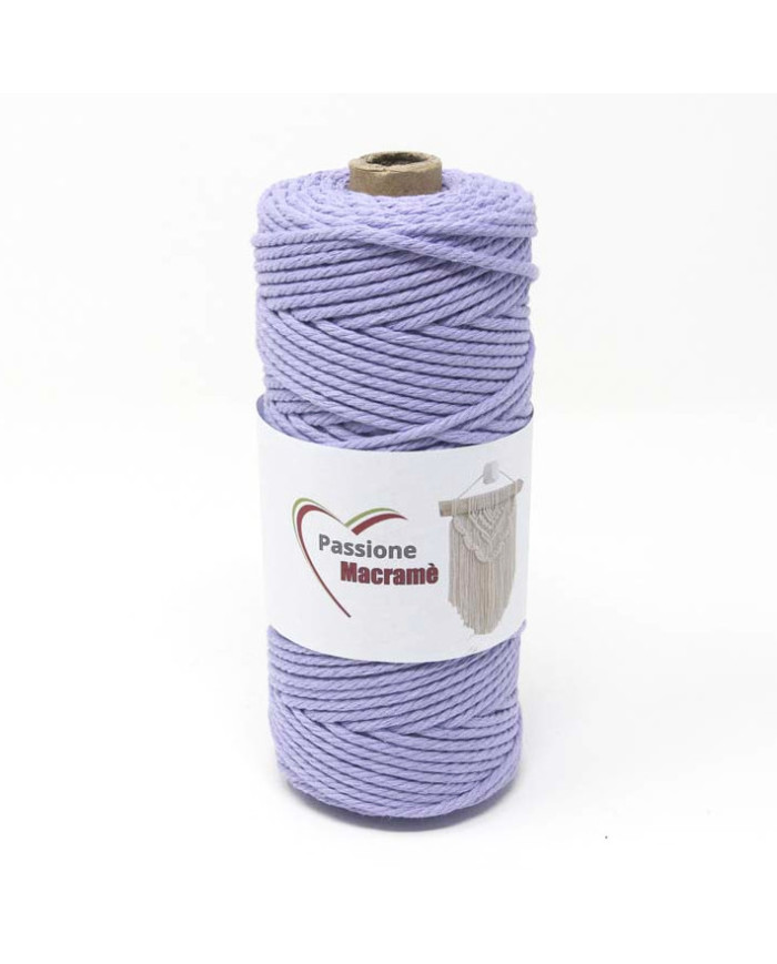 CORDINO MACRAMÈ MM 3 COL 29 LILLA