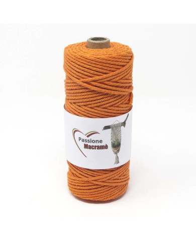 CORDINO MACRAMÈ MM 3 COL 4 ARANCIO