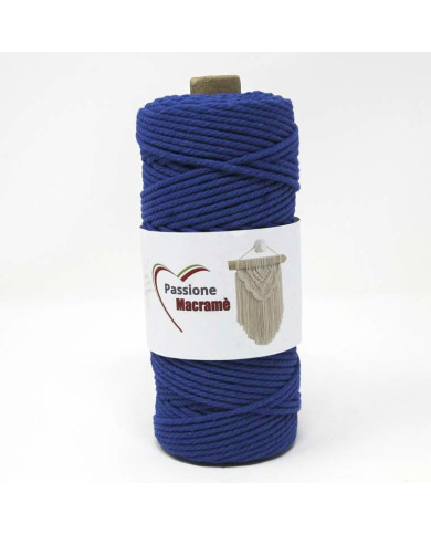 CORDINO MACRAMÈ MM 3 COL 46 BLUETTE