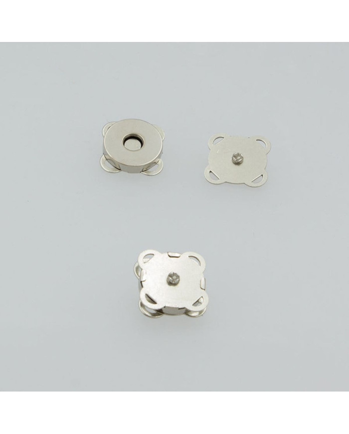 CHIUSURA MAGNETICA PER BORSE FF439 MM 18 ARGENTO