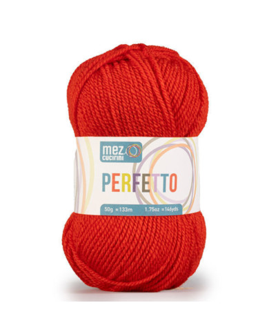 FILATO MEZ ACRILICO (1 GOM X 50 G.) P8241 ROSSO