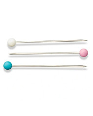 SPILLI TESTA TONDA MACRAMÈ 1,15 X 55 MM