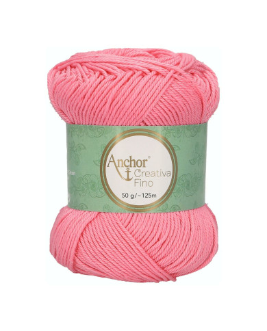 FILATO ANCHOR CREATIVA FINO 50G. 225 ROSA SCURO