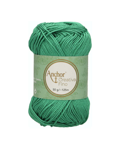 FILATO ANCHOR CREATIVA FINO 50G. 241 VERDE