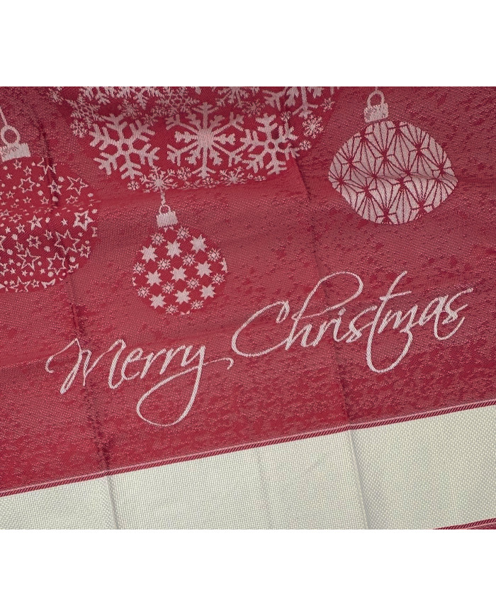 ASCIUGAPIATTI DMC CM 60 X 80 PALLINE DI NATALE