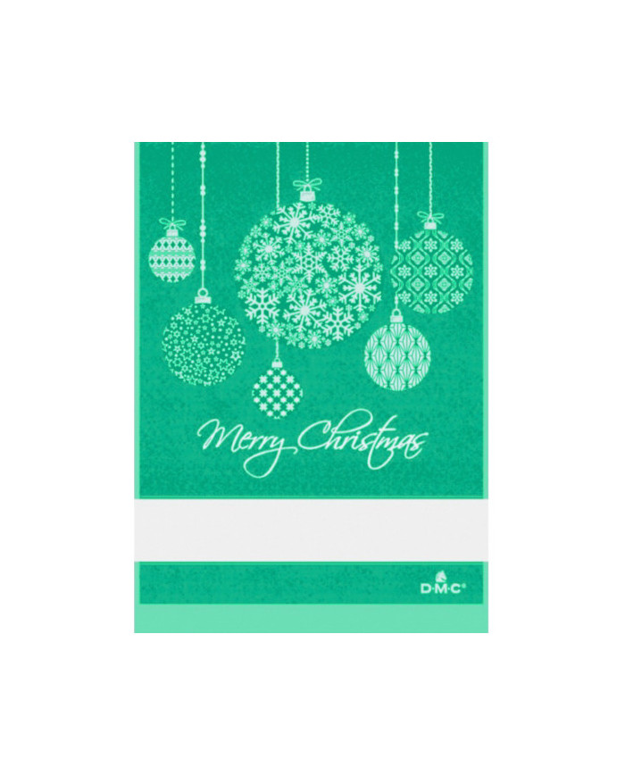 ASCIUGAPIATTI DMC CM 60 X 80 PALLINE DI NATALE