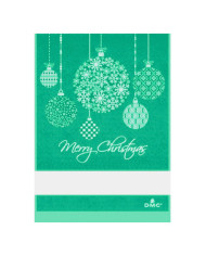 ASCIUGAPIATTI DMC CM 60 X 80 PALLINE DI NATALE