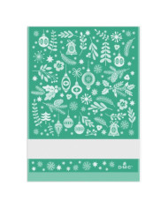 ASCIUGAPIATTI DMC CM 60 X 80 FANTASIA DI NATALE