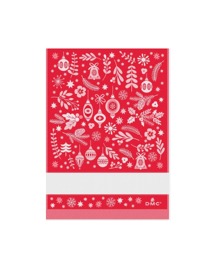 ASCIUGAPIATTI DMC CM 60 X 80 FANTASIA DI NATALE