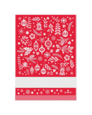 ASCIUGAPIATTI DMC CM 60 X 80 FANTASIA DI NATALE
