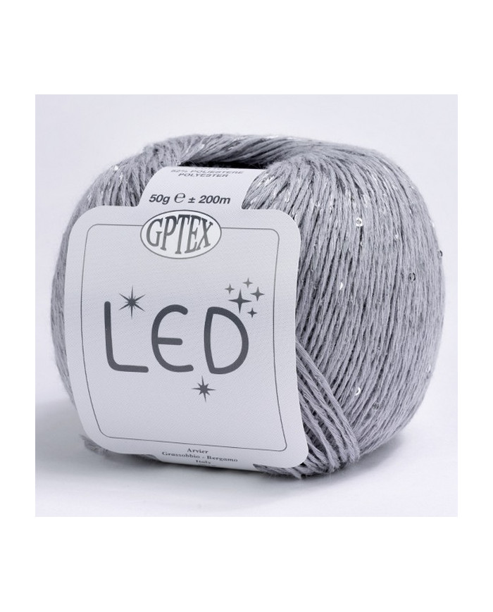 FILATO LED GPTEX (GOM X 50G.) COL 66 GRIGIO