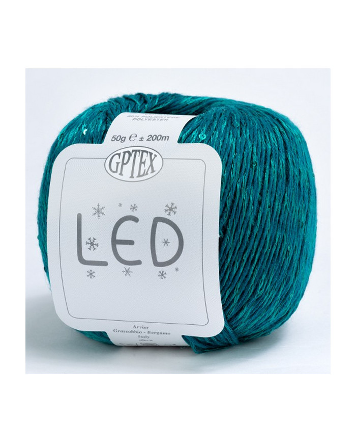 FILATO LED GPTEX (GOM X 50G.) COL 73 VERDE