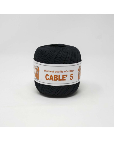 COTONE CABLE ISPE N. 5 (50 G.) UNITO 103 BLU NOTT