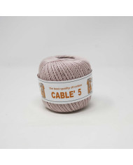 COTONE CABLE ISPE N. 5 (50 G.) UNITO 106 ROSA CIP