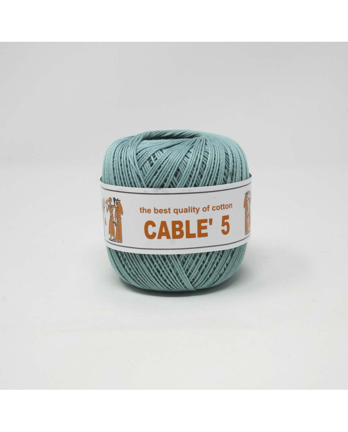 COTONE CABLE ISPE N. 5 (50 G.) UNITO 107 TIFFANY