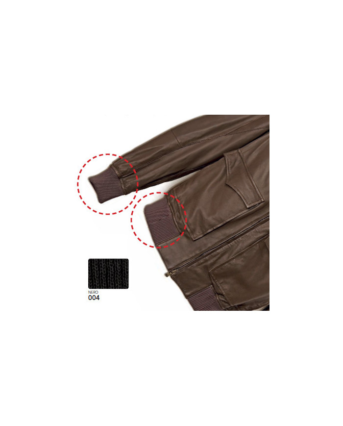 BORDI MAGLIA MARBET SUPER NERO