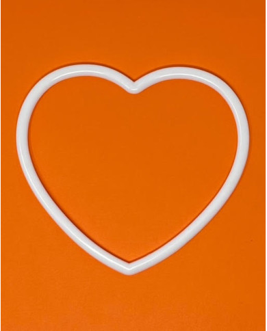 CUORE PLASTICA DIAM. CM  10,0  (1 PZ)