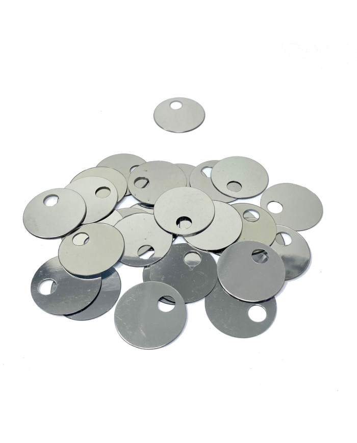 PAILLETTES MM 25 COL 1 ARG (1 SCATOLA)