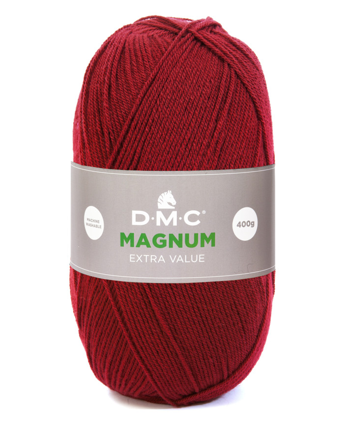 FILATO DMC MAGNUM 400 GR COL 830 ROSSO SCURO