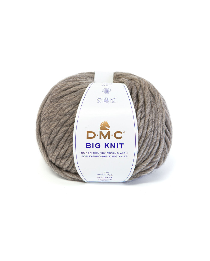 FILATO DMC BIG KNIT 200 GR COL 103 TORTORA