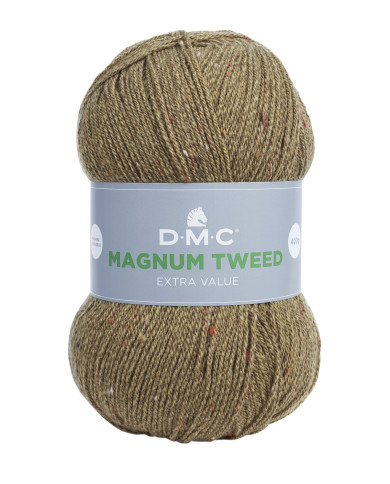 FILATO DMC MAGNUM TWEED 400 GR COL 695 VERDE CH.