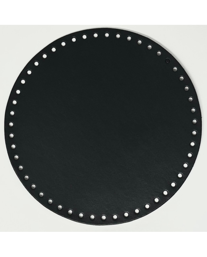 FONDO ROTONDO PER BORSA CM 23 MA127 NERO