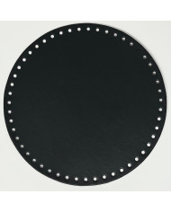 FONDO ROTONDO PER BORSA CM 23 MA127 NERO