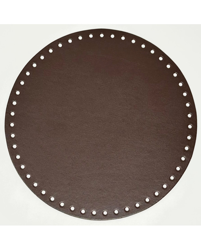 FONDO ROTONDO PER BORSA CM 23 MA127 MARRONE