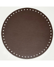 FONDO ROTONDO PER BORSA CM 23 MA127 MARRONE