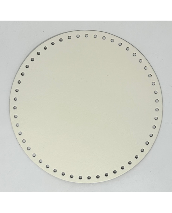 FONDO ROTONDO PER BORSA CM 23 MA127 PANNA