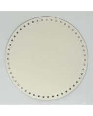 FONDO ROTONDO PER BORSA CM 23 MA127 PANNA