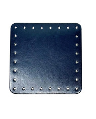 FONDO QUADRATO PER BORSA CM 12 X 12 BLU