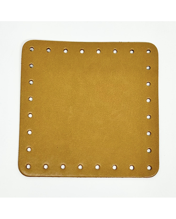 FONDO QUADRATO PER BORSA CM 12 X 12 NOCCIOLA