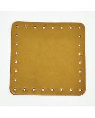 FONDO QUADRATO PER BORSA CM 12 X 12 NOCCIOLA