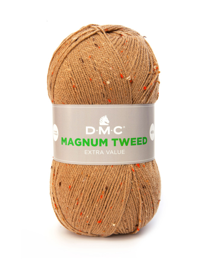 FILATO DMC MAGNUM TWEED 400 GR COL 661 CASTAGNA