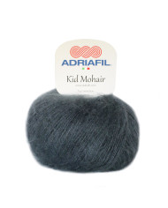 FILATO KID MOHAIR ADRIAFIL (GOM 25 G.) 23 PIOMBO