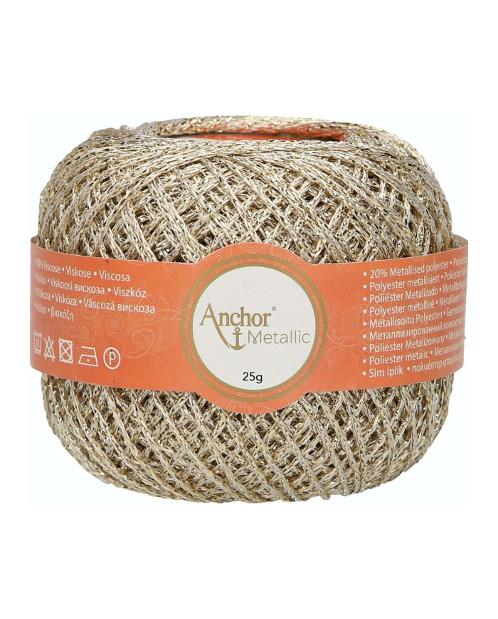FILATO ANCHOR METALLIC (25 G.) COL 302 ORO CHIARO