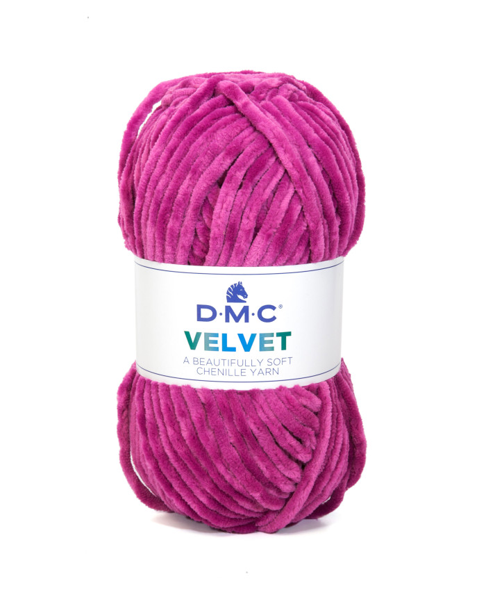 FILATO DMC VELVET 100 G COL 011 FUXIA