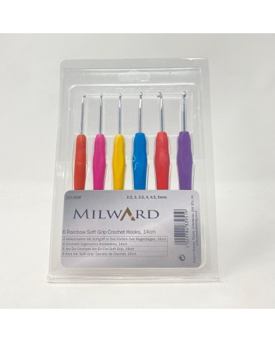 SET UNCINETTI ALLUMINIO SOFT GRIP CM 14 MILWARD